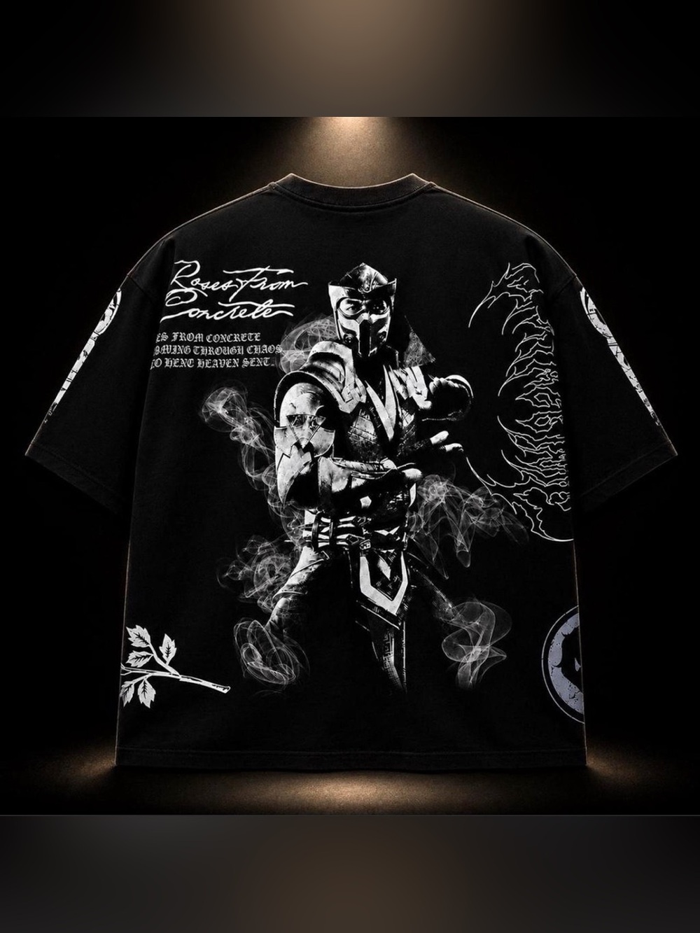 Civil Regime x Mortal Kombat Graphic Short-Sleeve Tee - Size L - NWT
